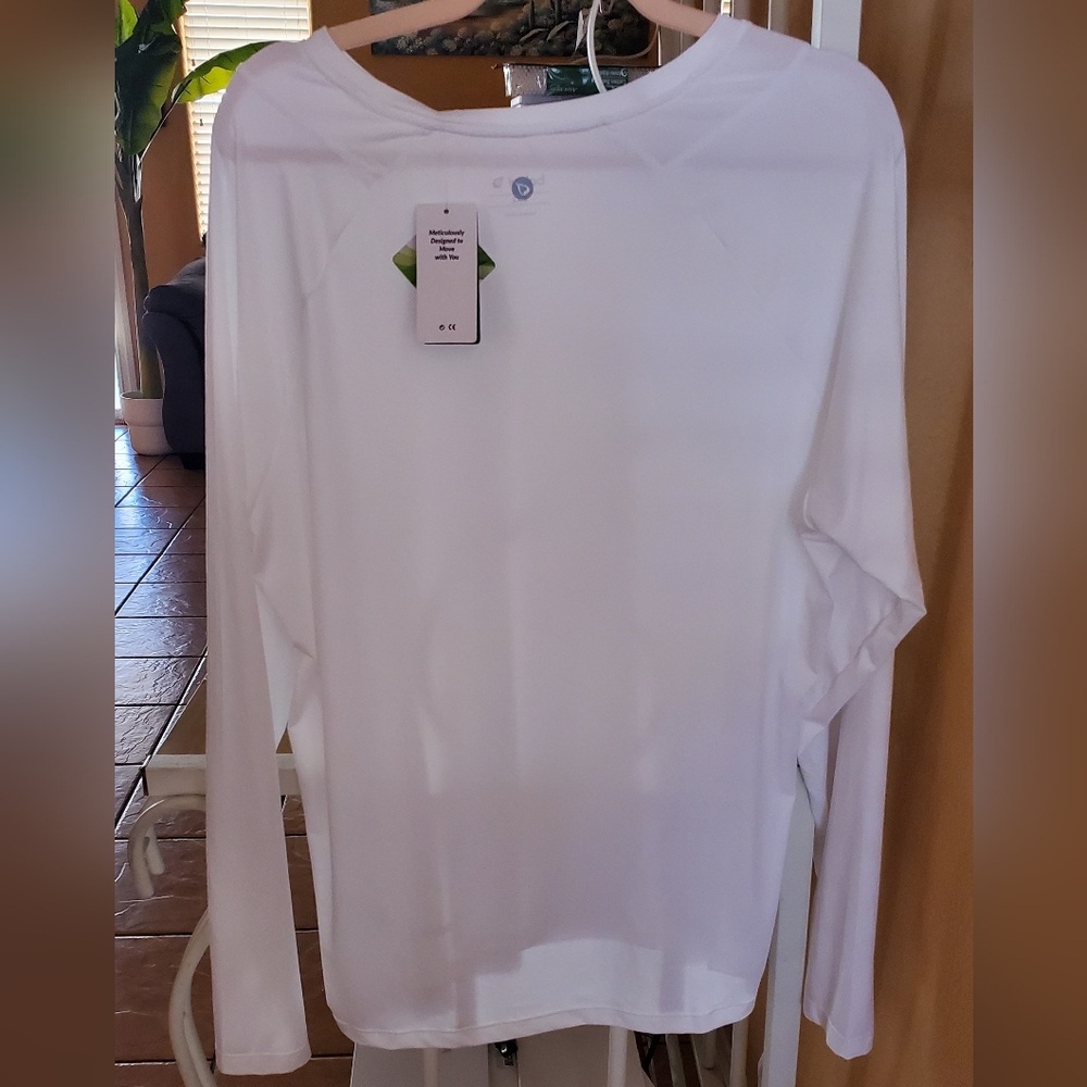 Baleaf White Recycled Polyester Shirt